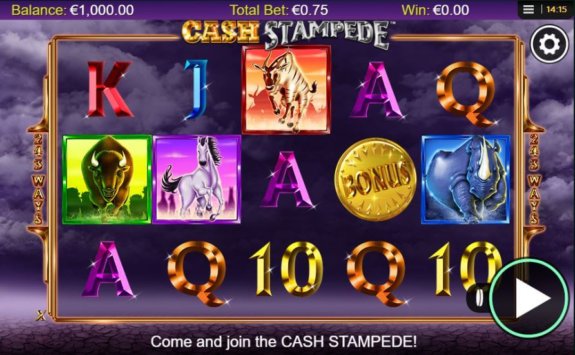 Cash Stampede Free Slots - One of the classic Nextgen titles now available for free.With no download and no registration required and read the gamers review before playing for real money.FREE demo game at Instant Play!